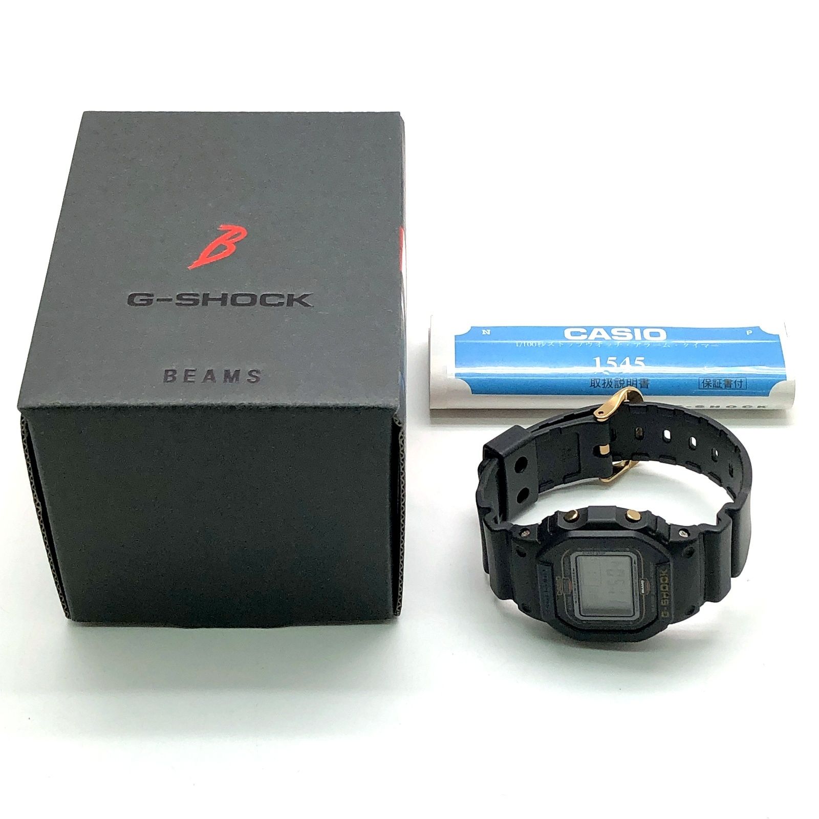 G-SHOCK ジーショック DW-5600BE-1 BEAMS ビームス 別注 コラボモデル 