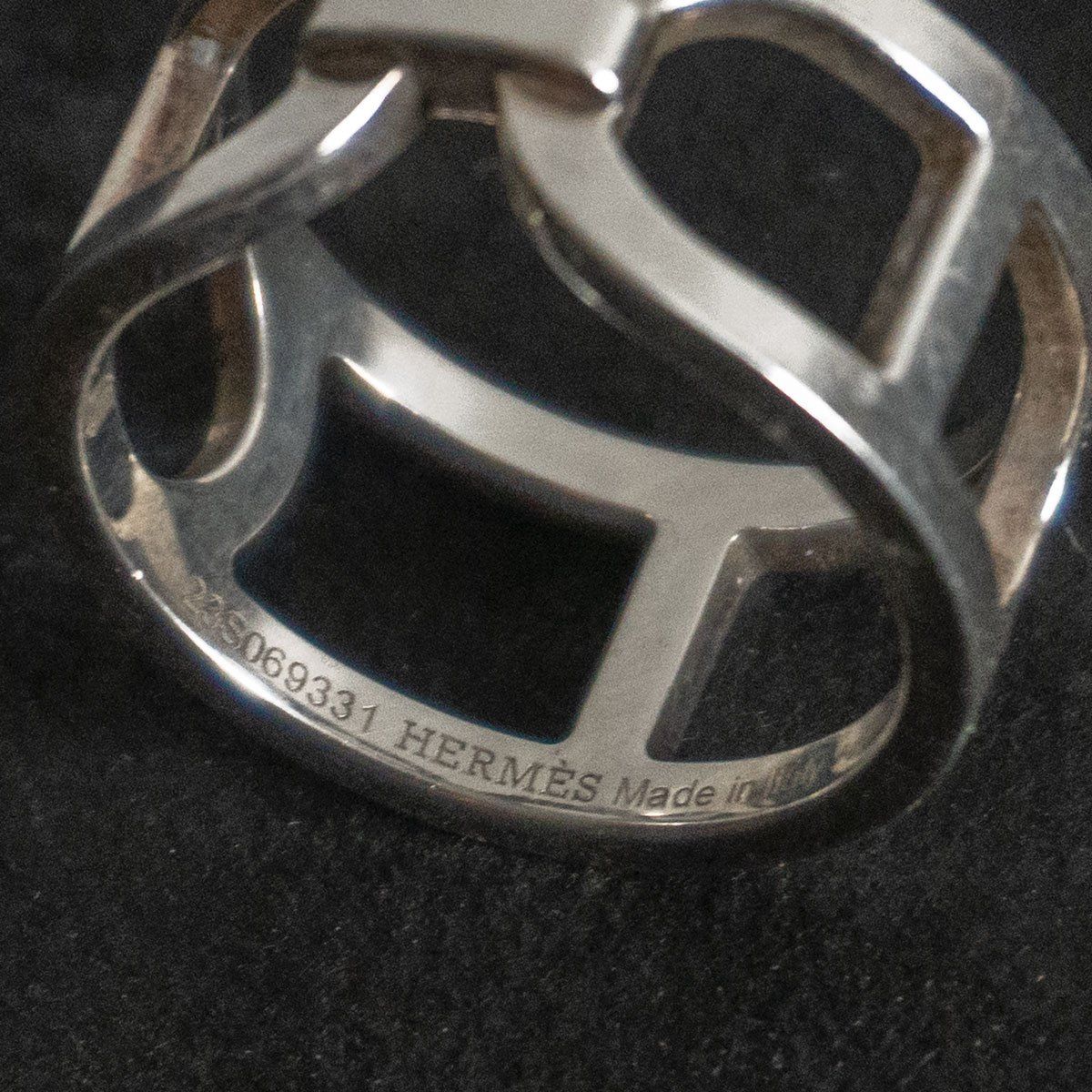 最高級】 HERMES 【EVER エヴァー シェーヌダンクル リング】 58