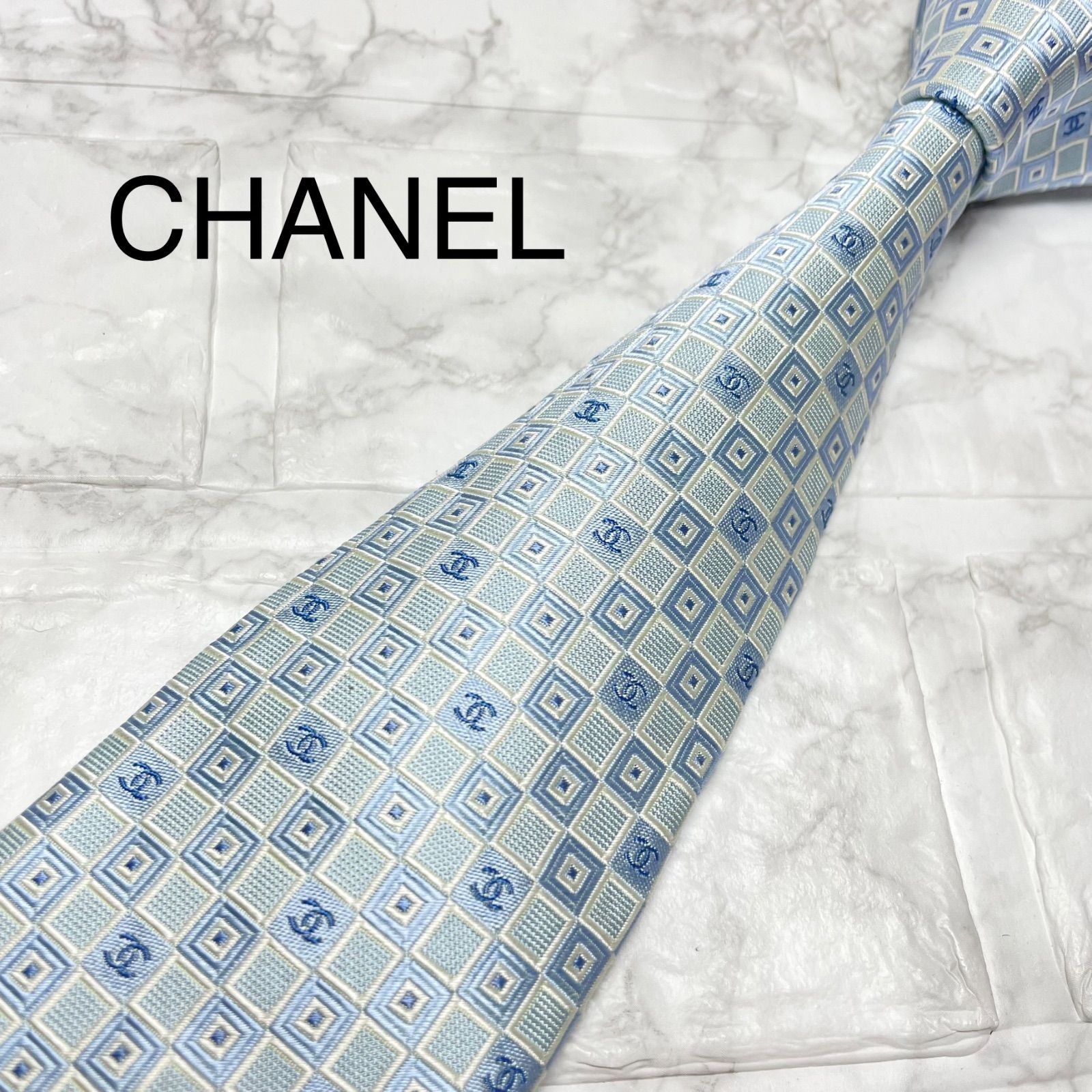 シャネル CHANEL ネクタイ ココマーク - メルカリ