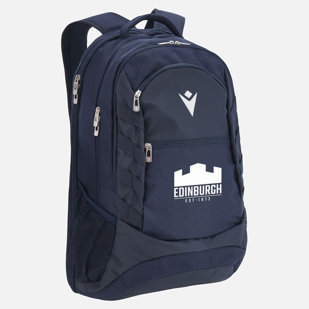 マクロン ラグビー エディンバラ 2025 2026 バックパック リュック 紺 ネイビー 公式モデル 日本未発売