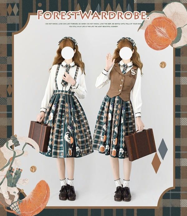 ジャンパースカート シャツ