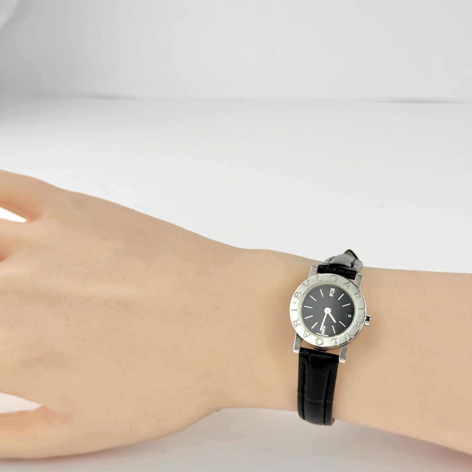 【稼働】BVLGARI ブルガリブルガリ BB23SL レディース 腕時計 BVLGARI ブルガリ ブルガリブルガリ ベルト社外品 腕時計 BB23SL