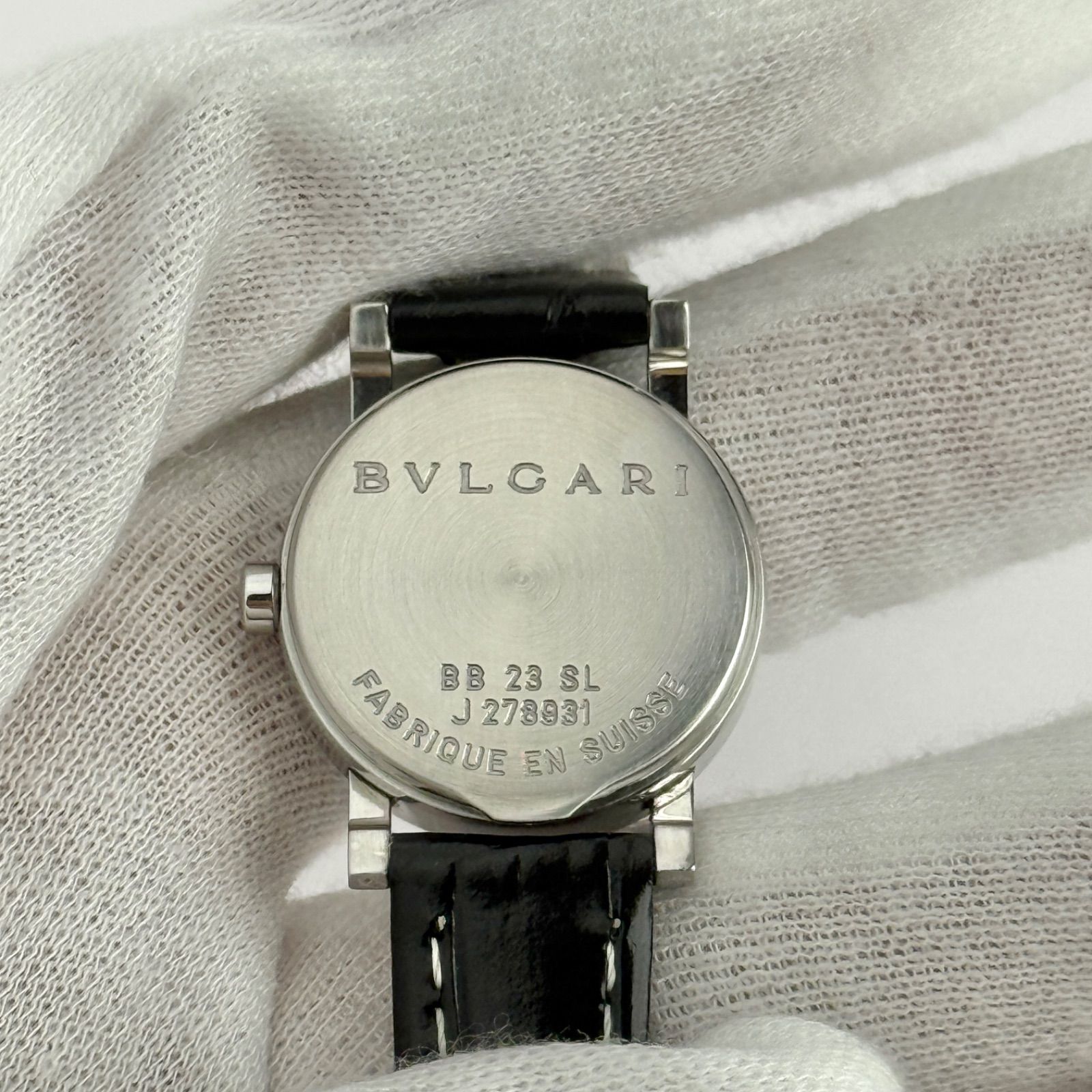 ブルガリブルガリ BB23SL 新品ベルト 新品電池 レディース 腕時計 661