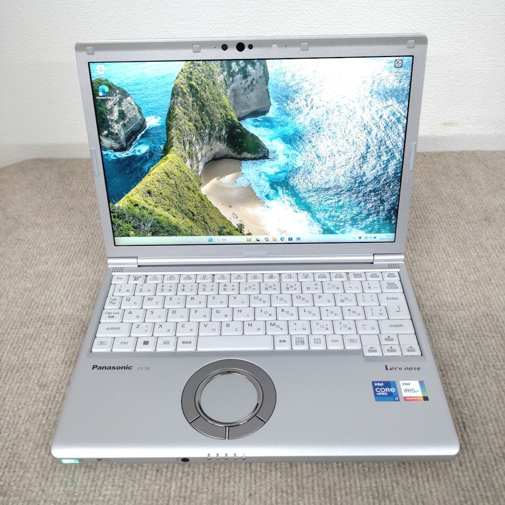 Panasonic CF-SV 1 稼働時間600 h I 7-1185 G 7 16 GBメモリ Win 11 バッテリー良好 カメラ内蔵 NB 115