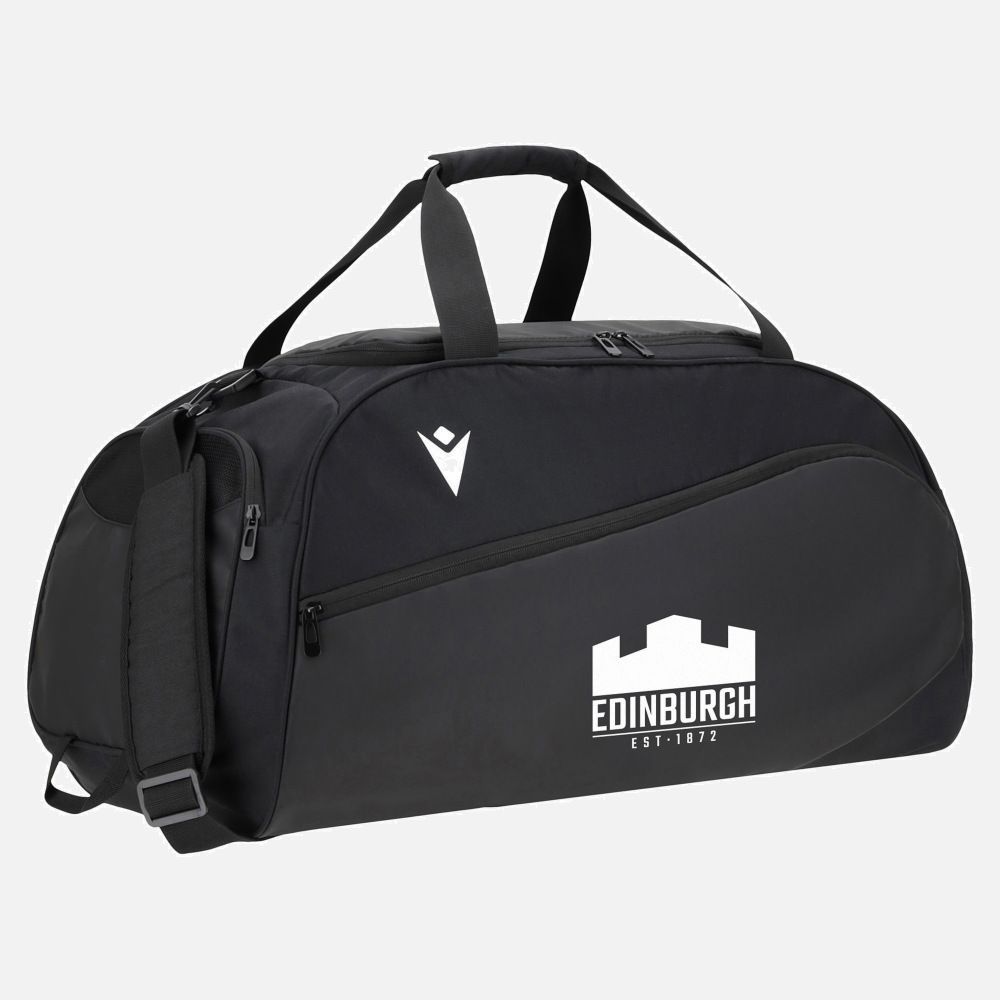 マクロン ラグビー エディンバラ 2025 2026 ジムバッグ 黒 ブラック 公式モデル 日本未発売