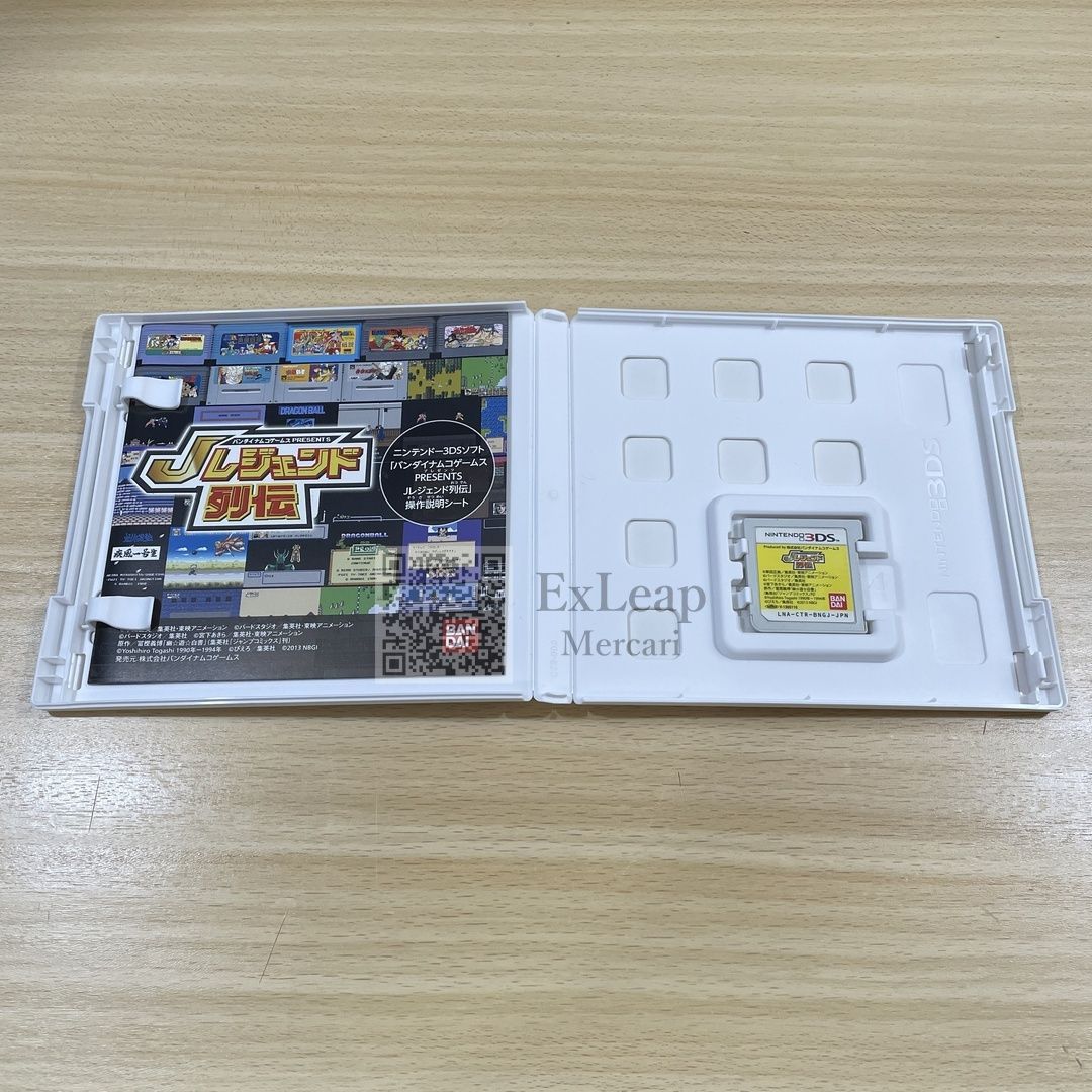 Jレジェンド列伝 バンダイナムコゲームスPRESENTS ニンテンドー3DS