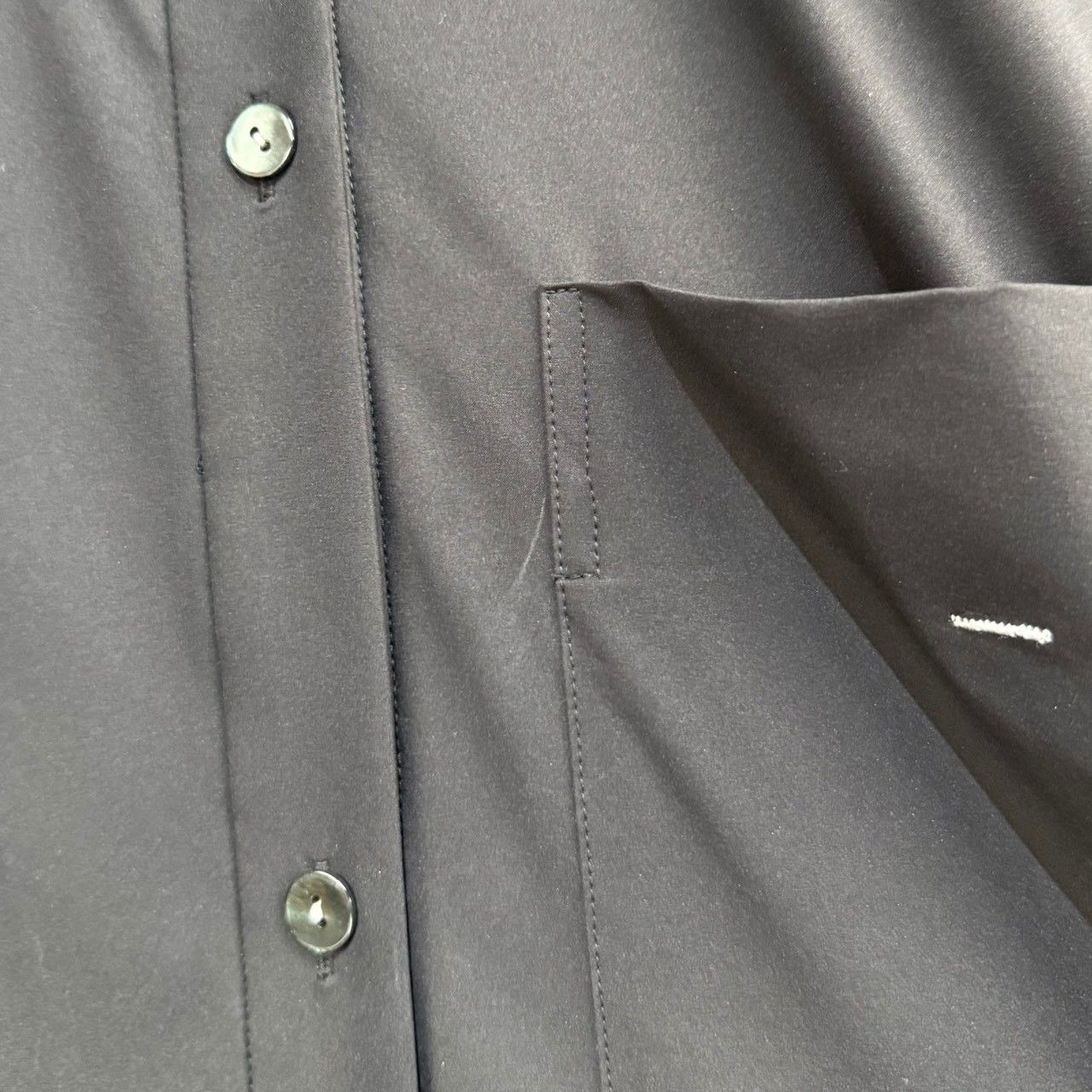 nagonstans ナゴンスタンス 25AW tuck drape shirt dress タック