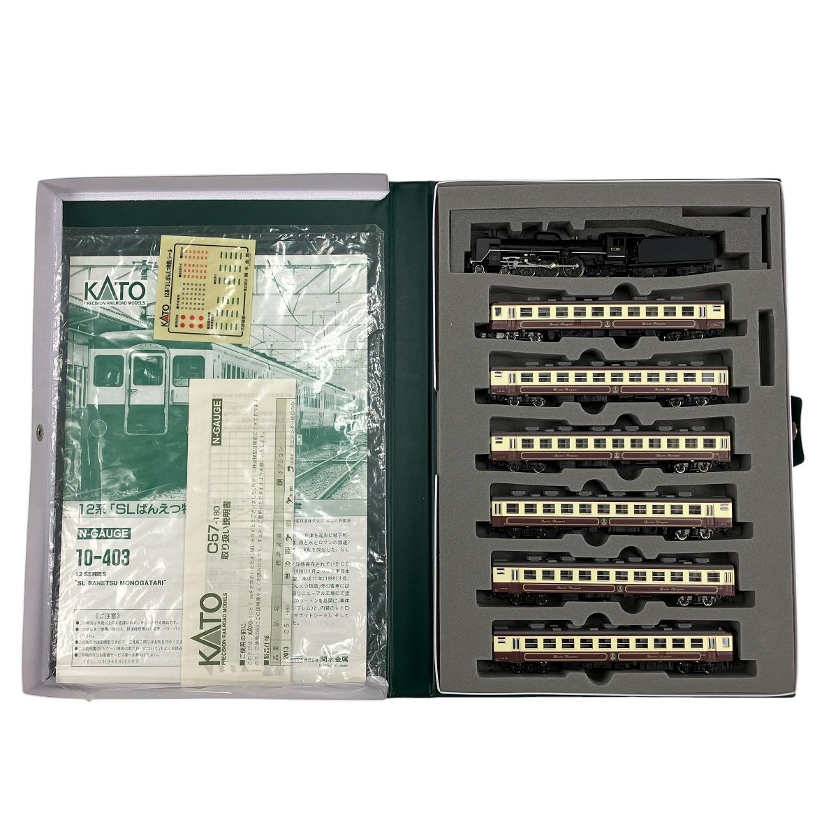KATO 10 403 12系 SLばんえつ物語 Nゲージ カトー 鉄道模型 良好
