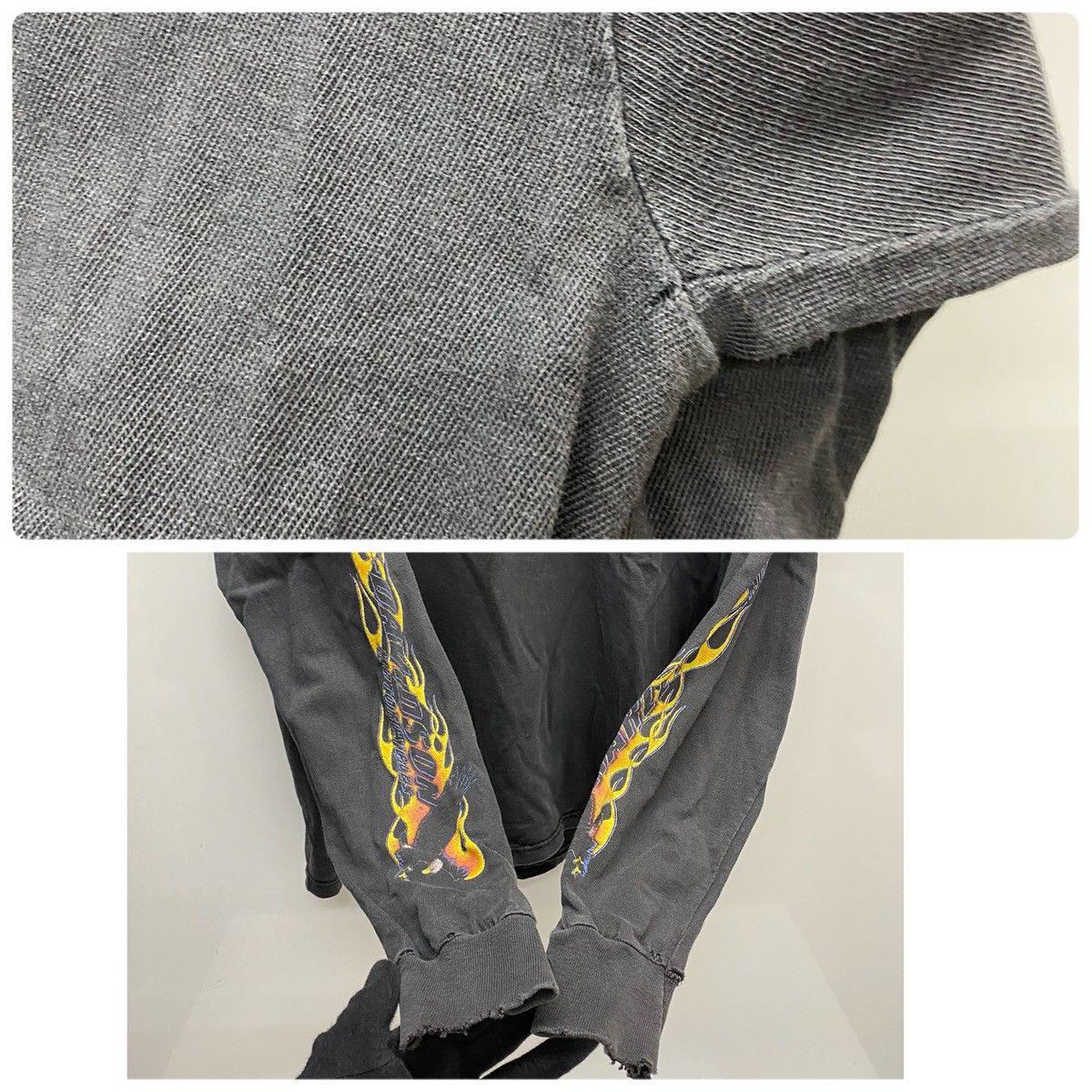 ロンT ブラック