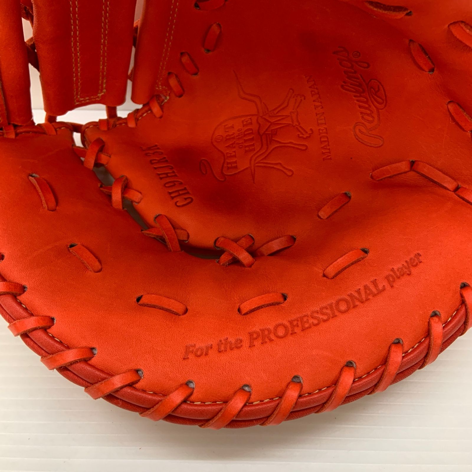 Rawlings 赤 硬式グローブ 左 ファーストミット