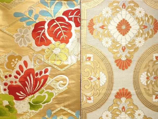 平和屋本店□袋帯 西陣 まとめて100点 鳳凰 向かい鴛鴦 孔雀羽 蝶 風景