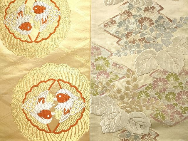 平和屋本店□袋帯 西陣 まとめて100点 鳳凰 向かい鴛鴦 孔雀羽 蝶 風景