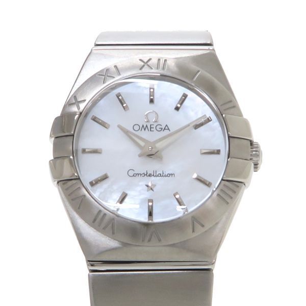 オメガ コンステレーション 24 mm 123.10.24.60.05.001 レディース 腕時計 Aランク