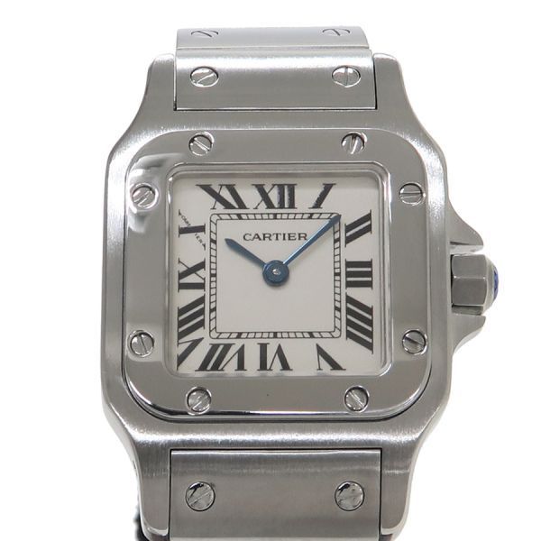 カルティエ サントスガルベSM W 23.5×H 35mm W20056D6 レディース 腕時計 Aランク