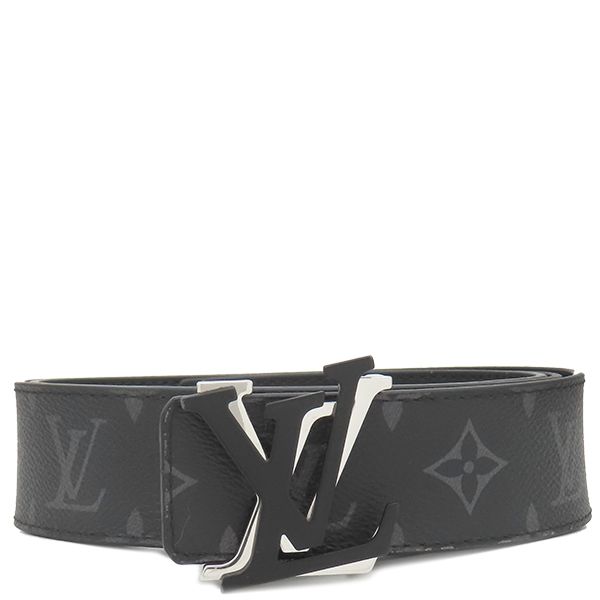 ルイヴィトン LOUIS VUITTON ベルト ベルト LV シェイク 40MM リバーシブル 100 40 モノグラムキャンバス モノグラムエクリプス モノグラムエクリプス シルバー金具 黒 M0714S BC2224 箱