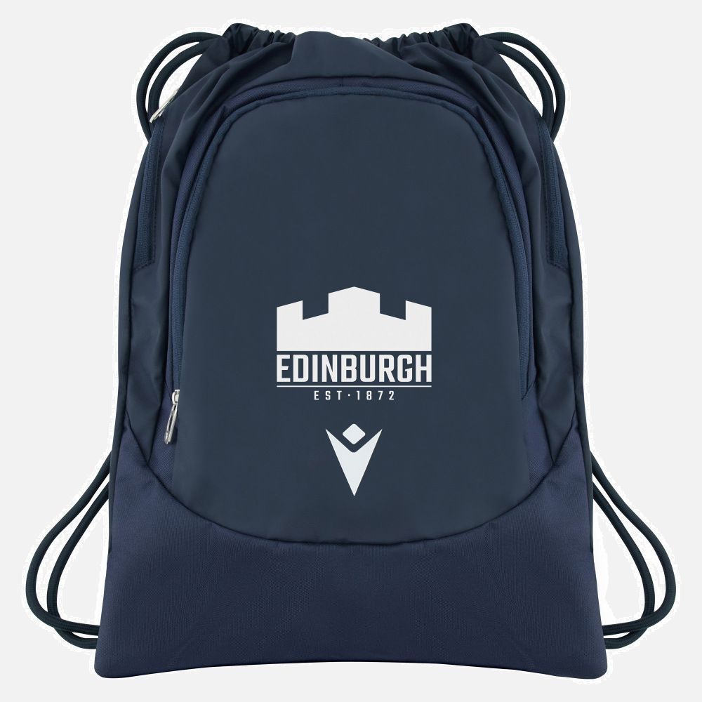 マクロン ラグビー エディンバラ 2025 2025 ジムサック 紺 ネイビー 公式モデル 日本未発売