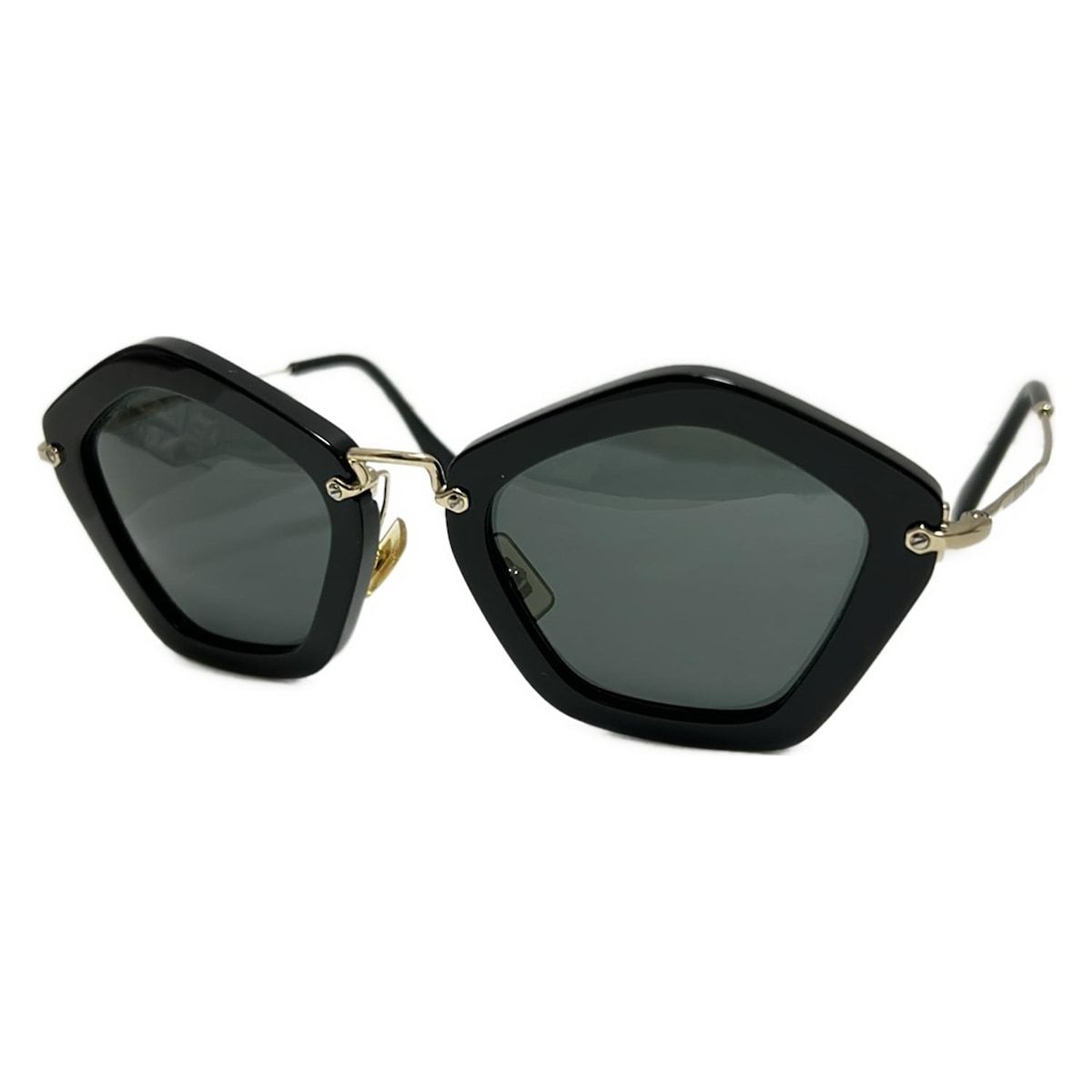 miumiu ミュウミュウ サングラス - SMU06O 黒