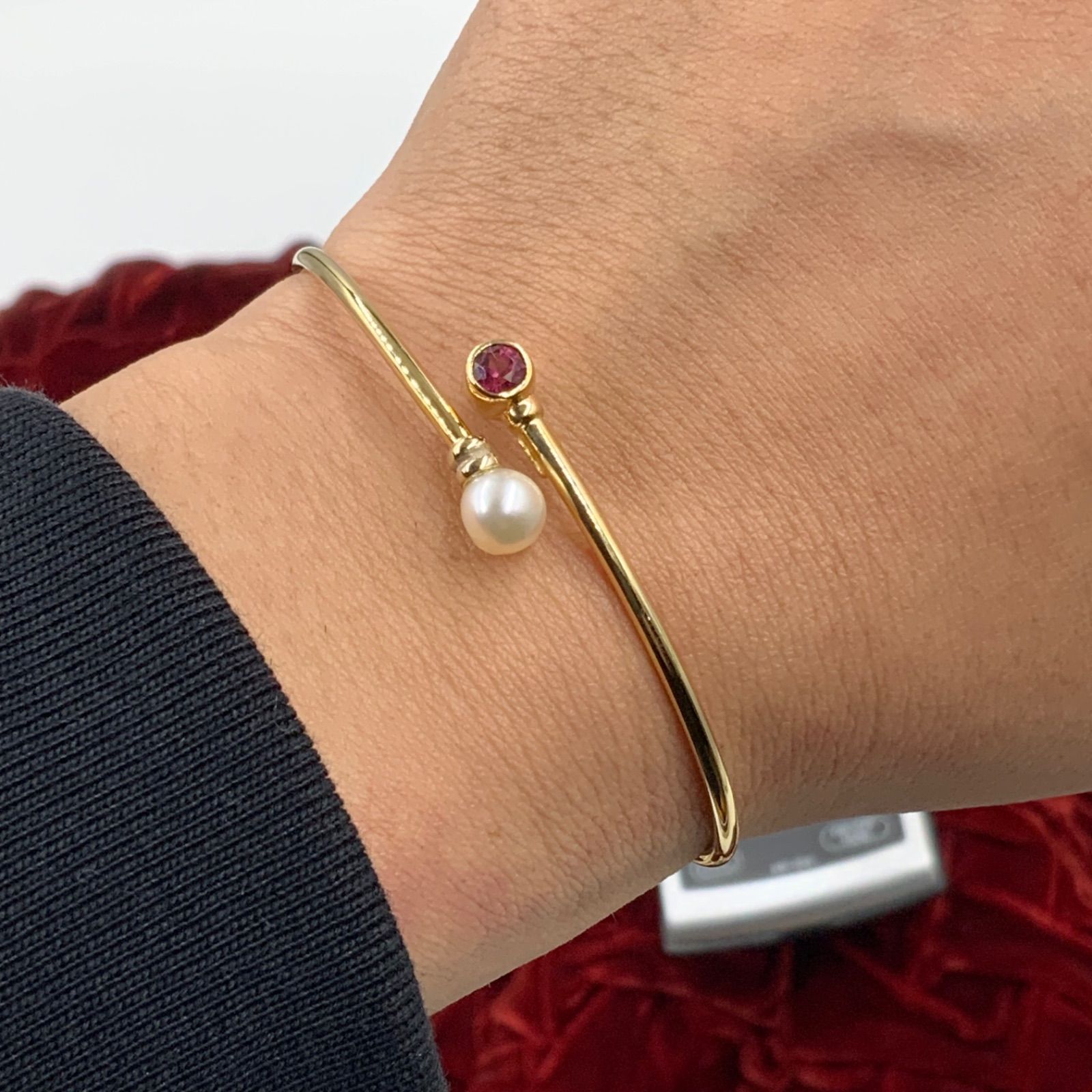 ティファニー ナローカフ ワイド バングル ナロー 925 美品】Tiffany