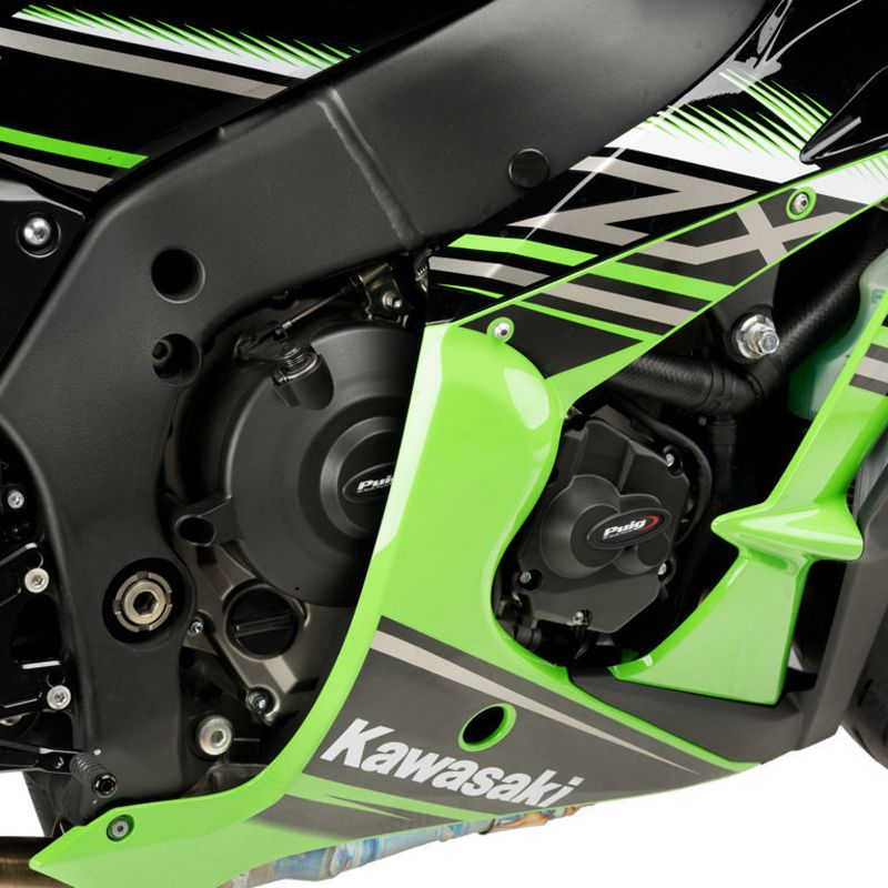 もん Puig 21514N ENGINE PROTECTIVE COVER Kawasaki ZX-10R (11-25) ZX-10R
