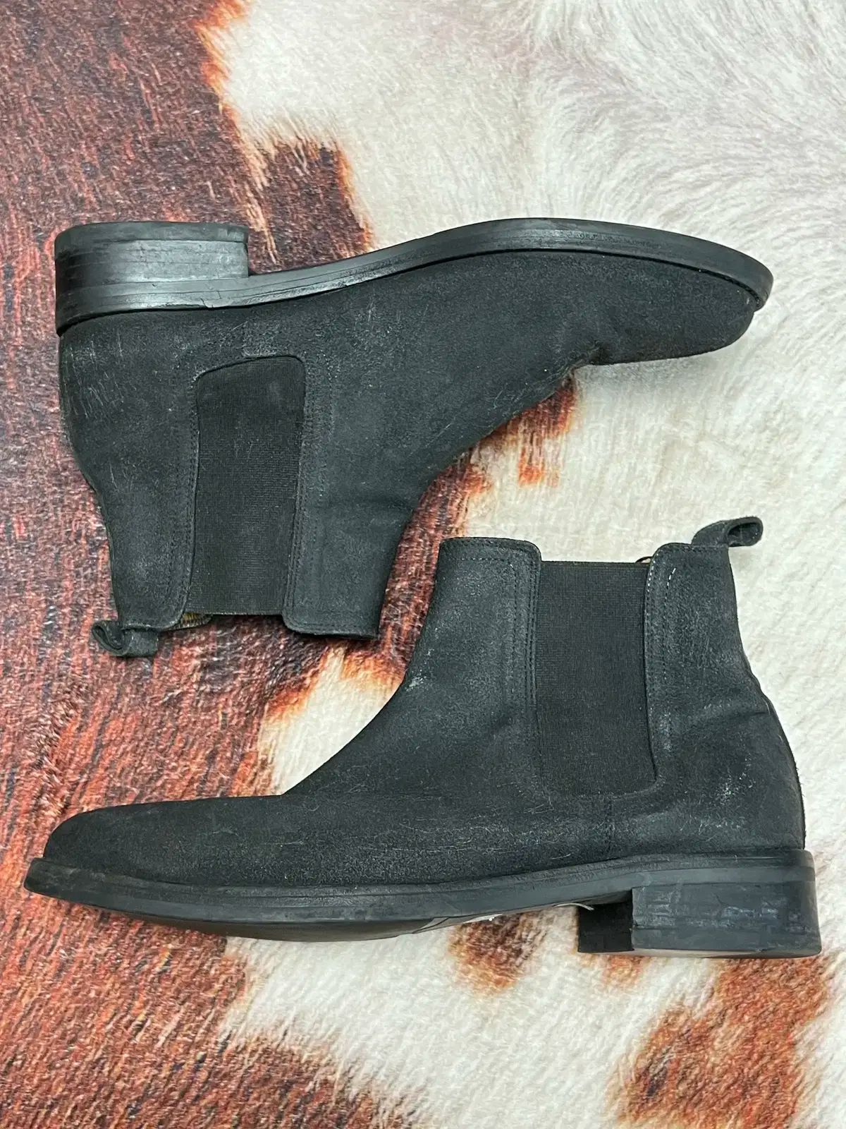 SYSTEM homme チェルシーブーツ ブラック 280