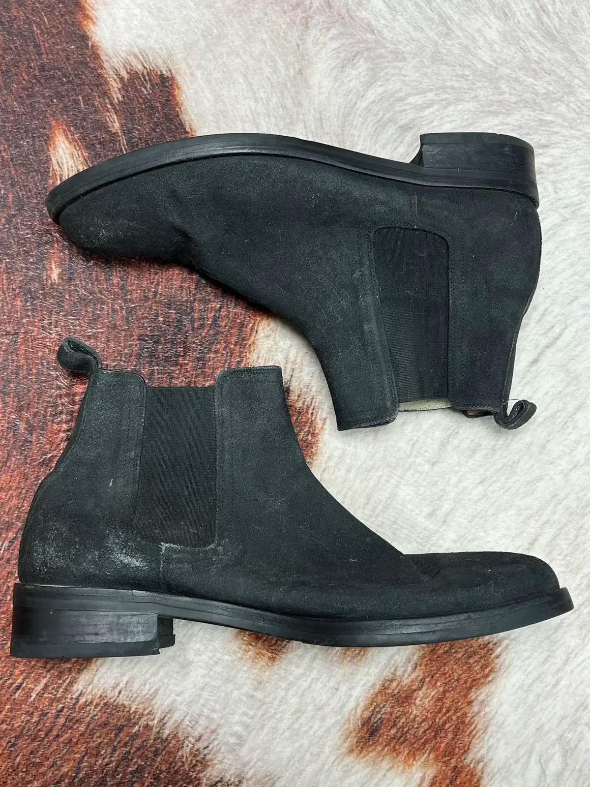 SYSTEM homme チェルシーブーツ ブラック 280