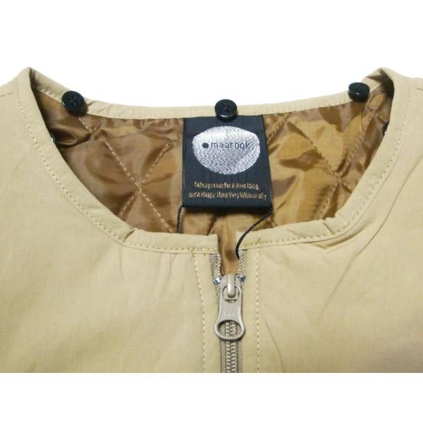  マルーク maarook ジャケット ベスト リバーシブル フード取り外し可 ダイヤキルト 140 cm その他 ジャケット ブルゾン