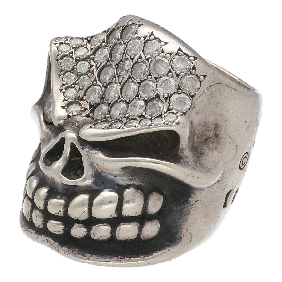 中古】 STARLINGEAR スターリンギア パンチャー リング パヴェダイヤ