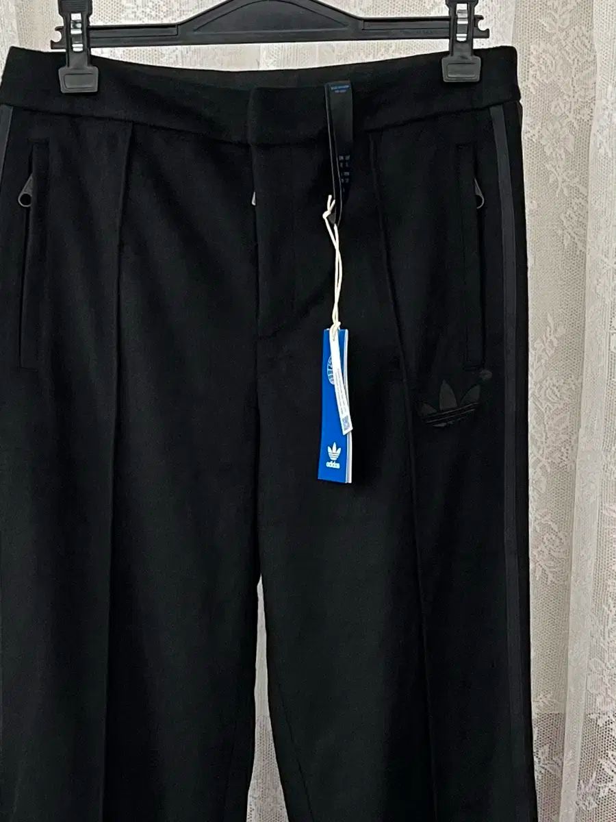  S アディダス ウール トラックパンツ ファイヤーバード ブラック ジョガーパンツ スウェットパンツ パンツ