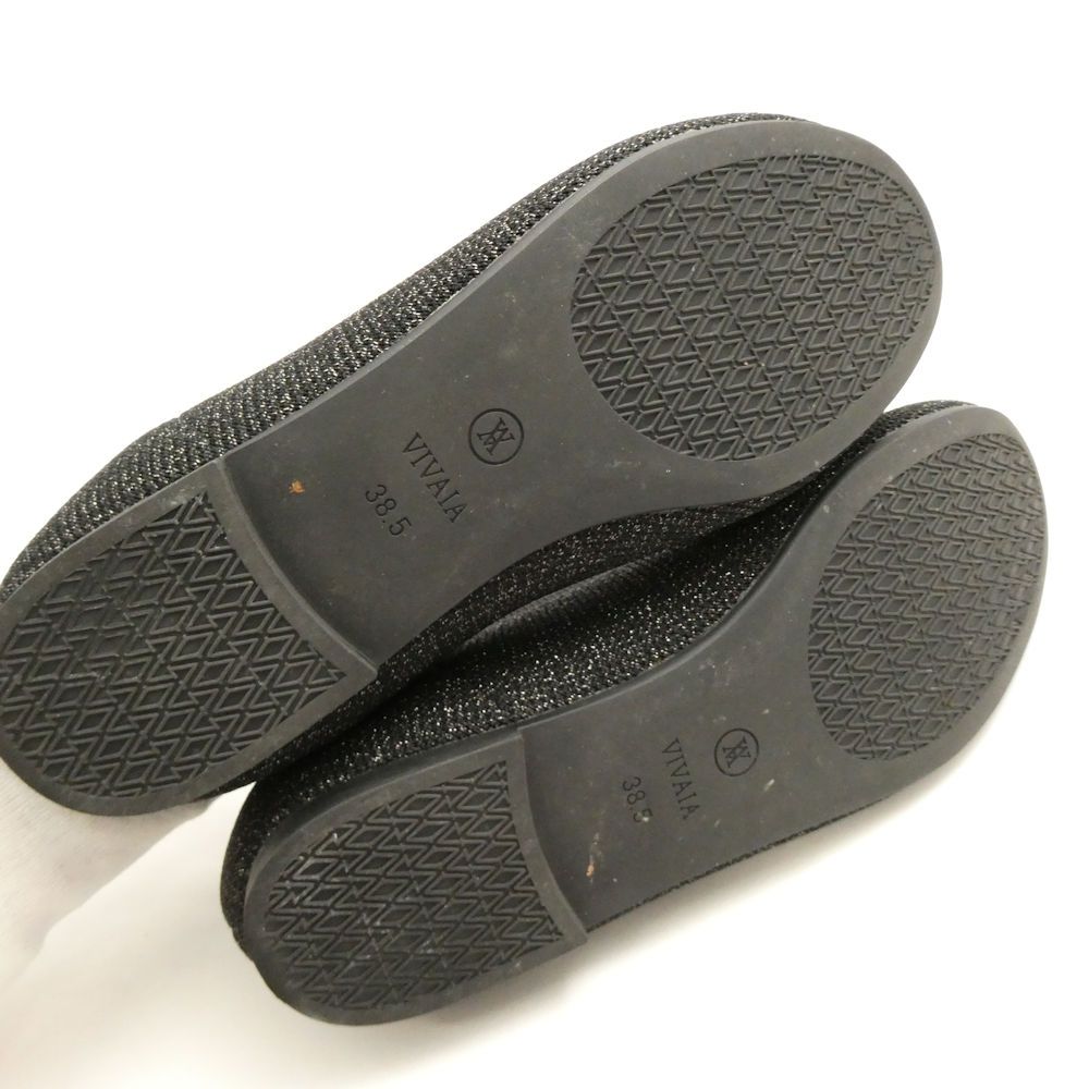  VIVAIA ビバイア フラットシューズ 38.5 24.5 cm相当 ラウンドトゥ レディース AN 2362 フラットシューズ バレエシューズ パンプス