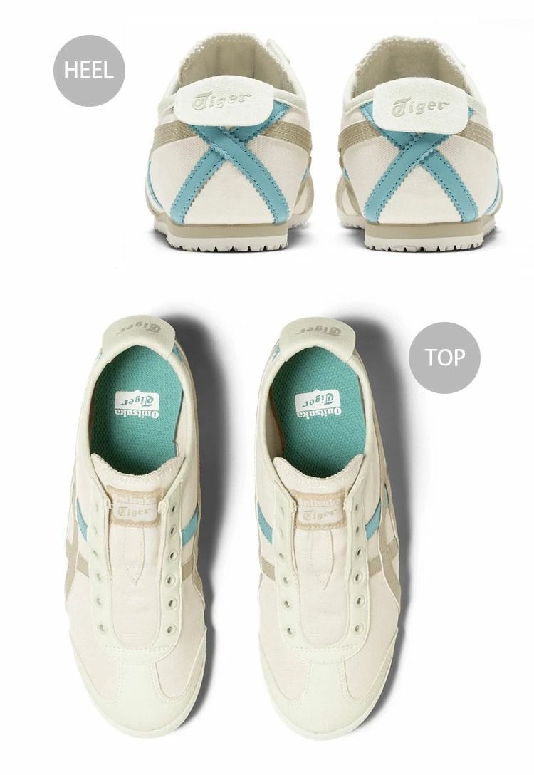  Onitsuka Tiger オニツカタイガー スリッポン MEXICO 66 SLIP-ON メキシコ .104 シューズ CREAM PUTTY スニーカー クリーム パテ メンズ レディース スニーカー 靴
