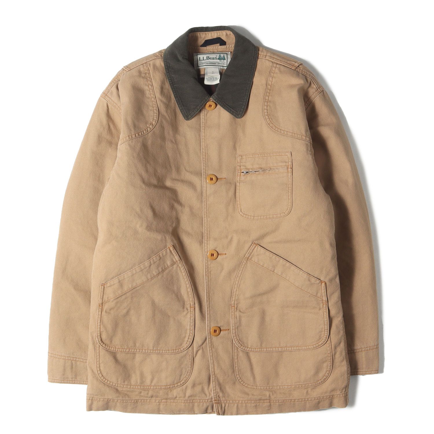 美品】L.L.Bean エルエルビーン ジャケット ブラウン サイズ:S-R 