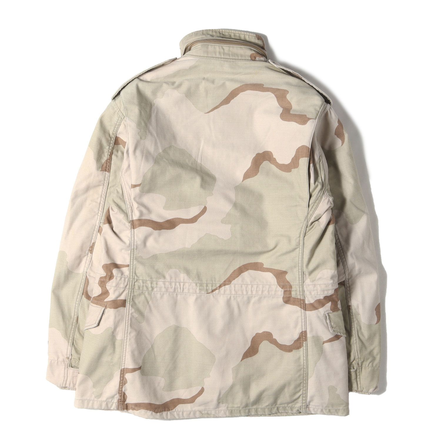 Vintage Military Item ヴィンテージミリタリー 80s 米軍実物 U.S.ARMY ライナー付き 3Cデザートカモ M-65 フィールドジャケット 迷彩 サイズ SMAL-REGULAR S-R メンズ