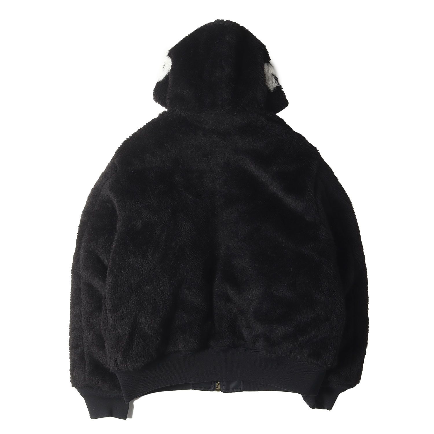 Supreme シュプリーム ジャケット ブラック 黒 サイズ L 22AW フェイクファー リバーシブル MA-1 フライトジャケット Faux Fur Reversible MA-1 アウター ブルゾン 上着 メンズ