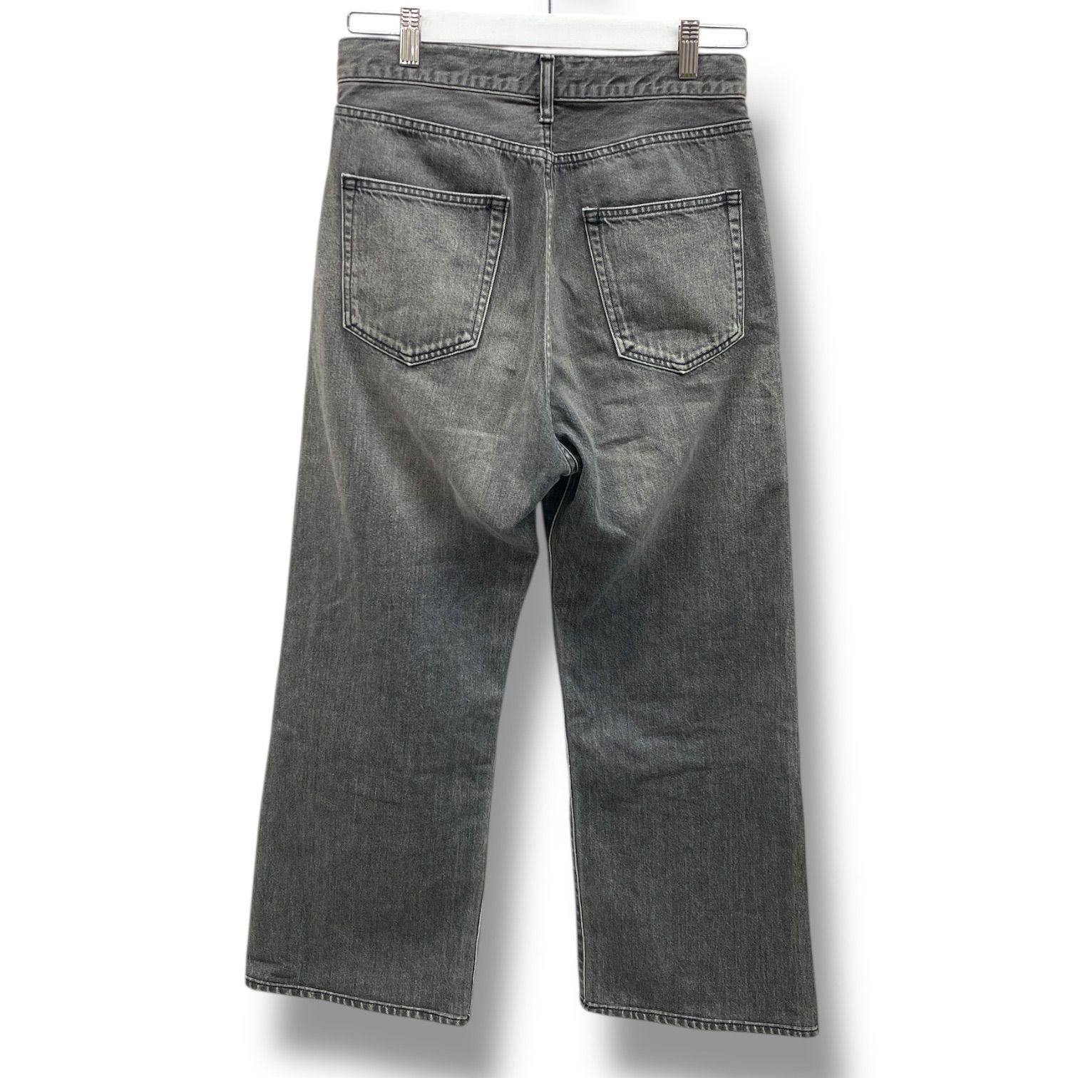 WhimGazette ウィムガゼット ドロストデニムパンツ ワイドデニム ジーンズ ジーパン WGZ1041302A0002 灰色 グレー 34サイズ レディース 通年 ゴーゴー古着マルイ北千住店 19 No.1182