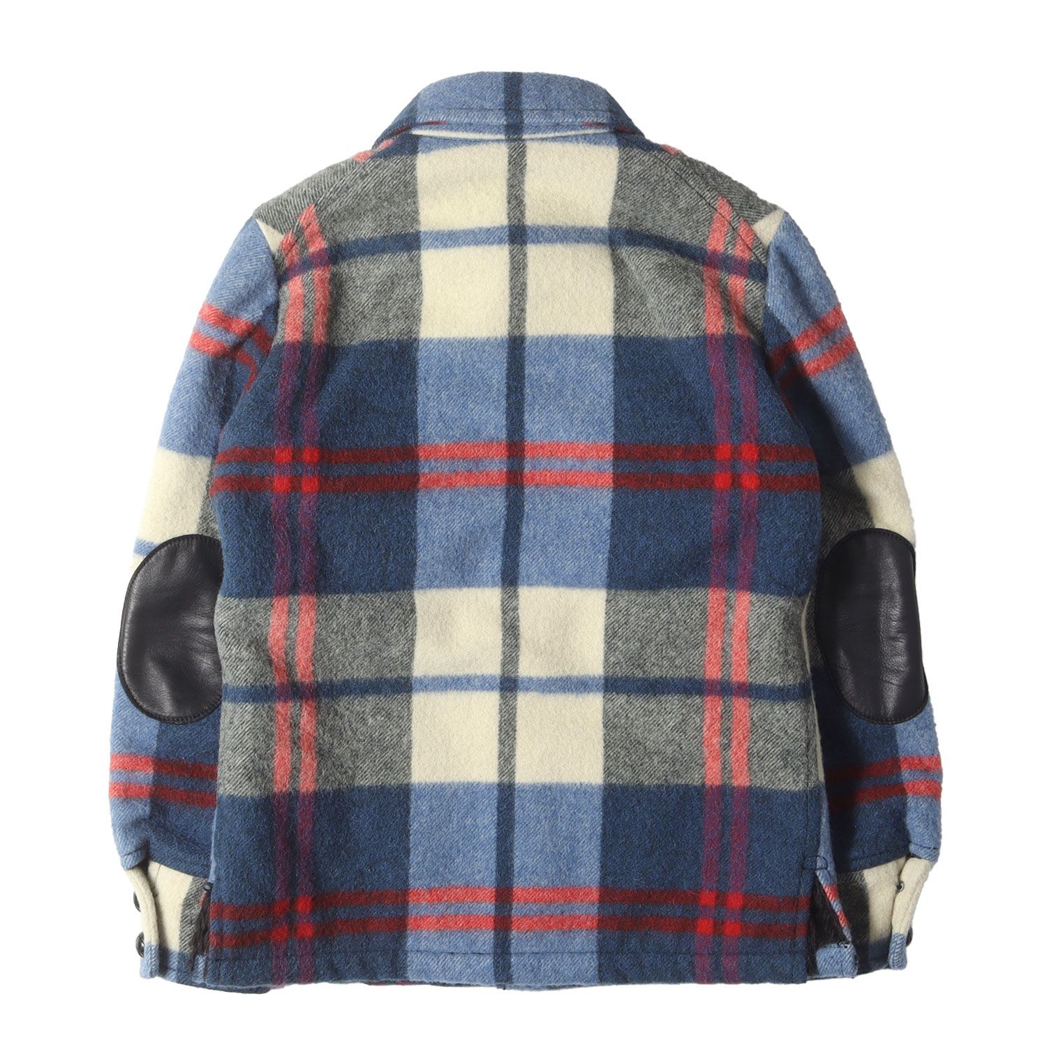 美品】NUMBER (N)INE ナンバーナイン ジャケット ブルー レッド サイズ