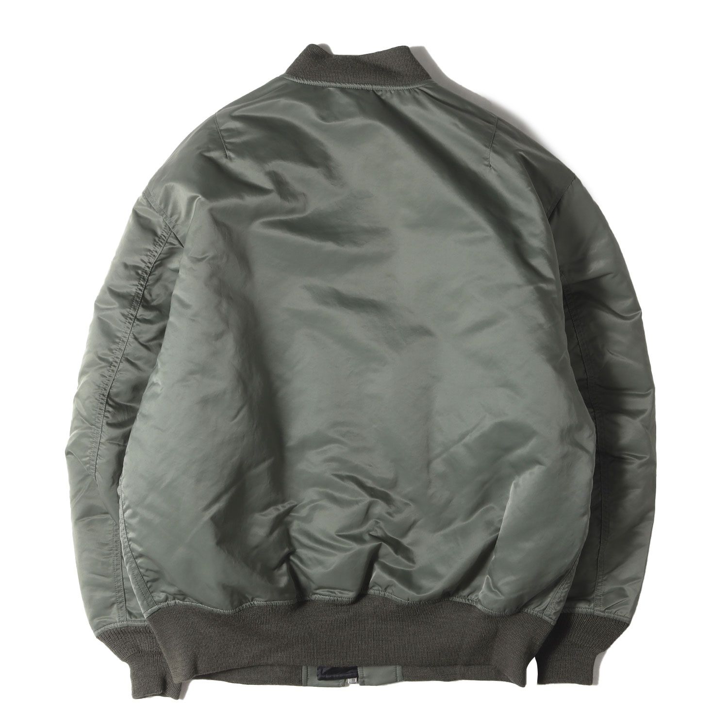 WACKO MARIA ワコマリア ジャケット カーキ サイズ XL 23AW ブランドロゴ刺繍 MA-1 フライト ジャケット MA-1 FLIGHT JACKET アウター ブルゾン 上着 メンズ