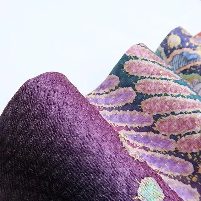 百華 Y 3626 正絹 やまと誂製 辻が花 成人式 トール 振袖長襦袢２点セット