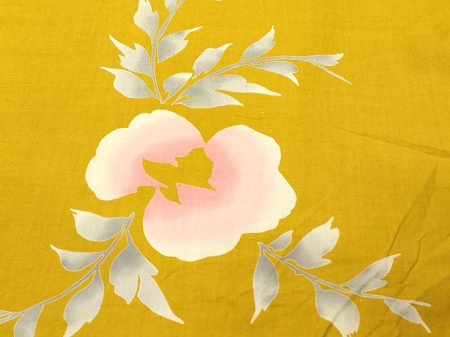 四季の花木染 婦人倶楽部ゆかた