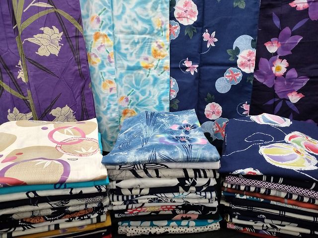 浴衣 まとめて 45点 金魚 花柄 hiromichi nakano 綿紅梅 など 着用 多数 あり ppp 3074