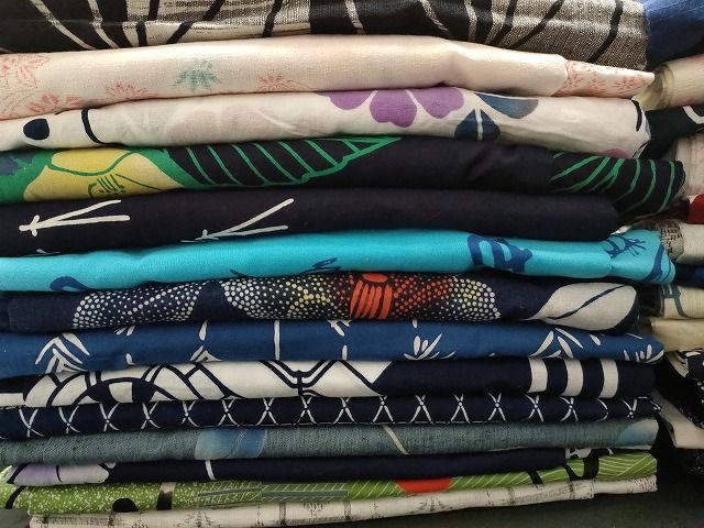 浴衣 まとめて 45点 蝶 花柄 朝顔 成り物 こむさでもーど 綿紅梅 しじら織 など 着用 多数 あり ppp 3076