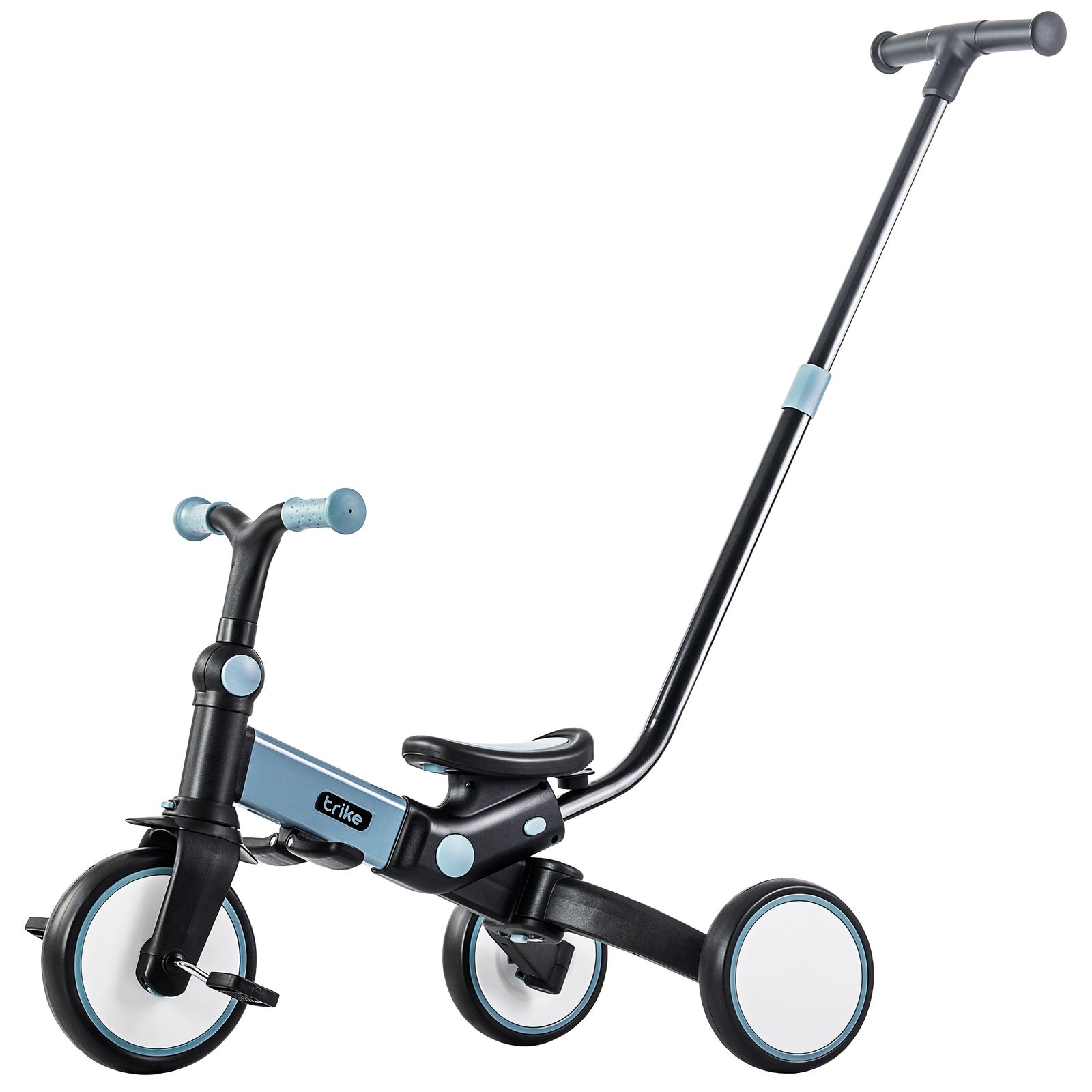 子供用三輪車 折りたたみ 手押し かじとり 7in1 7WAY 1歳 2歳 3歳