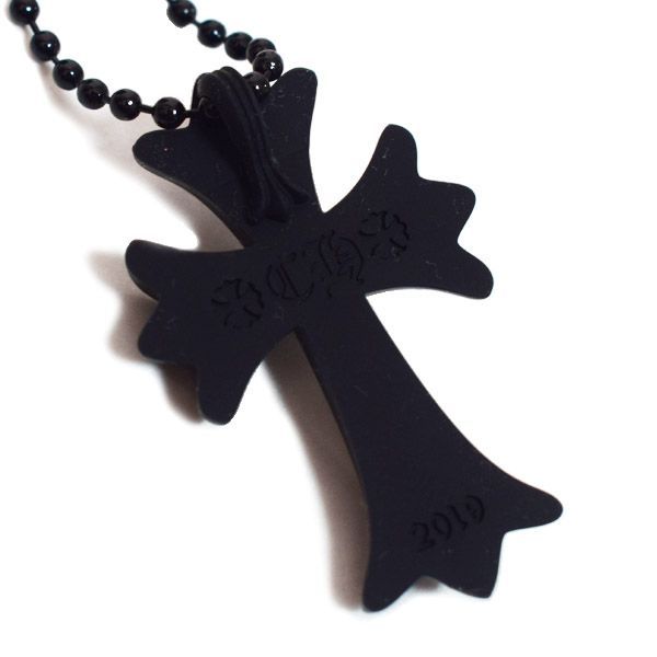 新品】クロムハーツ ネックレス CHROME HEARTS ラバー クロス マット