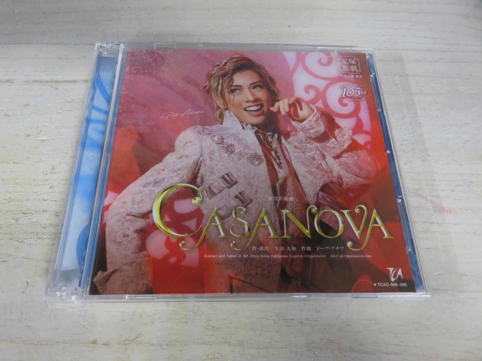 CD】宝塚歌劇花組公演・実況 祝祭喜歌劇「CASANOVA」 - メルカリ