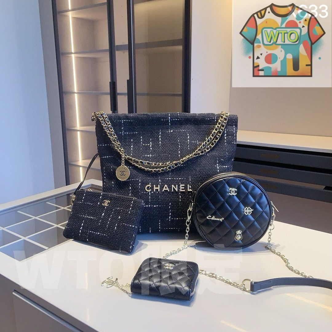 今日 Chanel シリーズセットバッグ チェーンバッグ&バックパック&ウォレット 超 なセット -WT0輸入