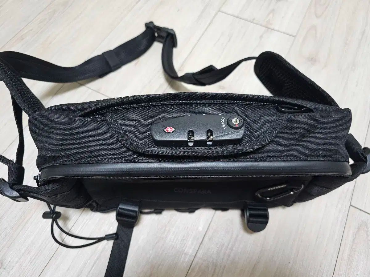 コンスパラ パーフェクトガード ド난방지 ウェスト バッグ T1 コーデュラ ブラック OLIVEOS_COM_TR