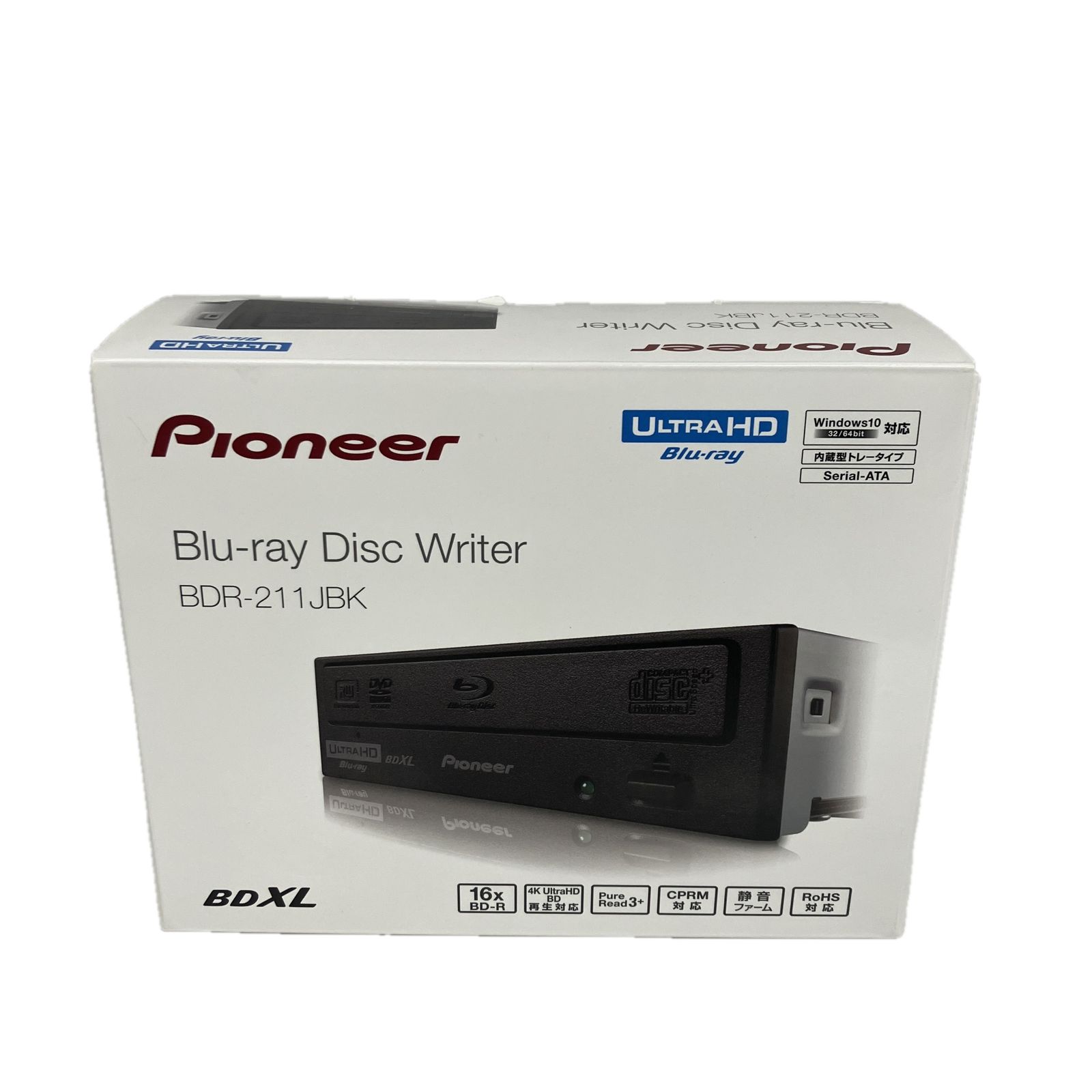 Pioneer パイオニア BDR-211JBK Blu-ray Disc Writer ブルーレイディスクドライブ S10600709