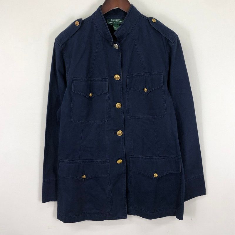 品 RALPH LAUREN ラルフローレン JACKET GREEN TAG GOLD BUTTON ミリタリージャケット アウター 緑タグ 金ボタン 147 251113 ts 24 tei