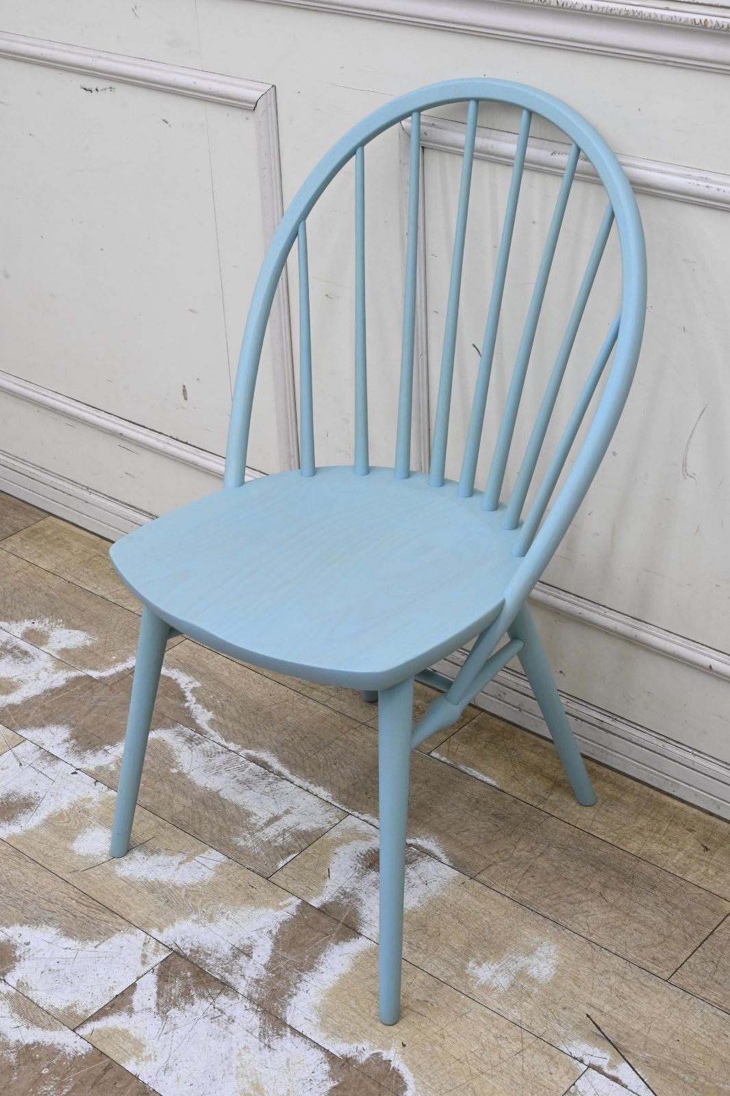 柏木工　レイチェア　ウィンザーチェア　ライトブルー　展示品 柏木工 レイチェア ウィンザーチェア ライトブルー 展示品 柏木工レイ