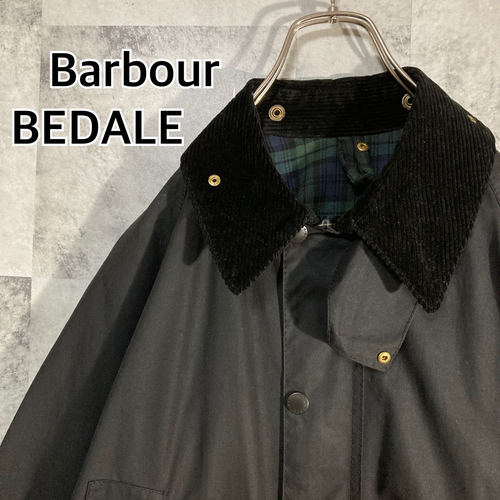 Barbour BEDALE ビデイル オイルドジャケット38 ブラック 英国製 Barbour バブアー オイルドジャケット BEDALE ビデイル