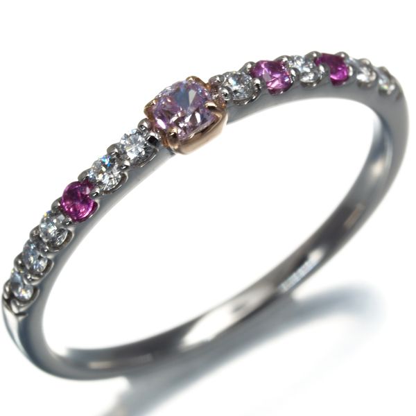 セイレーンアズーロ リング ダイヤ ダイヤモンド 0.186ct サファイア